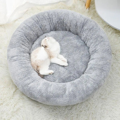 dog comfortable donut bed